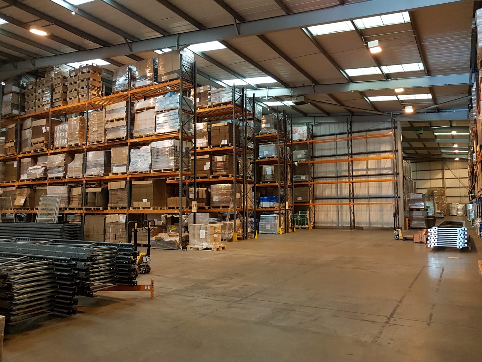 Ready for racking... | Wessex Packaging