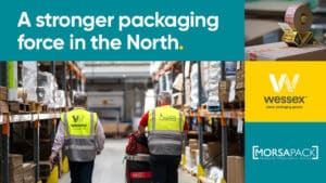 Wessex Packaging and MorsaPack. A stronger packaging force in the North. Packaging supplies for Manchester and the North of England.