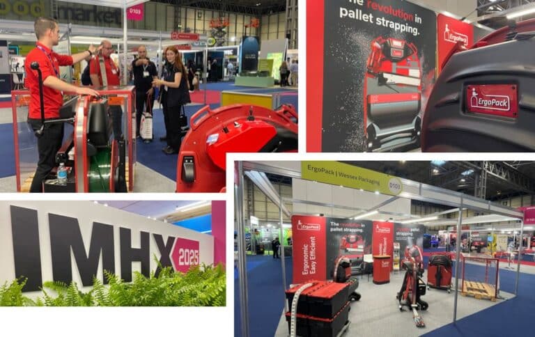 ErgoPack strapping machines by Wessex Packaging at IMHX 2025