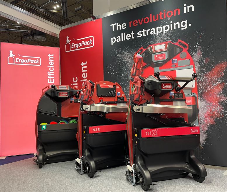Trio of ErgoPack strapping machines from Wessex Packaging