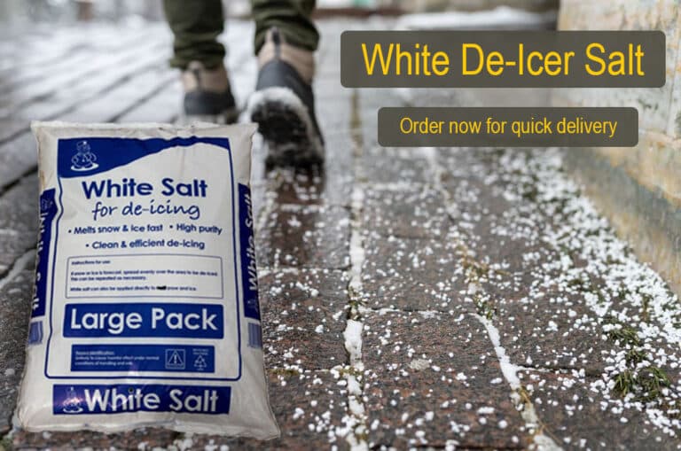 White De-Icer Salt from Wessex Packaging - Order Now