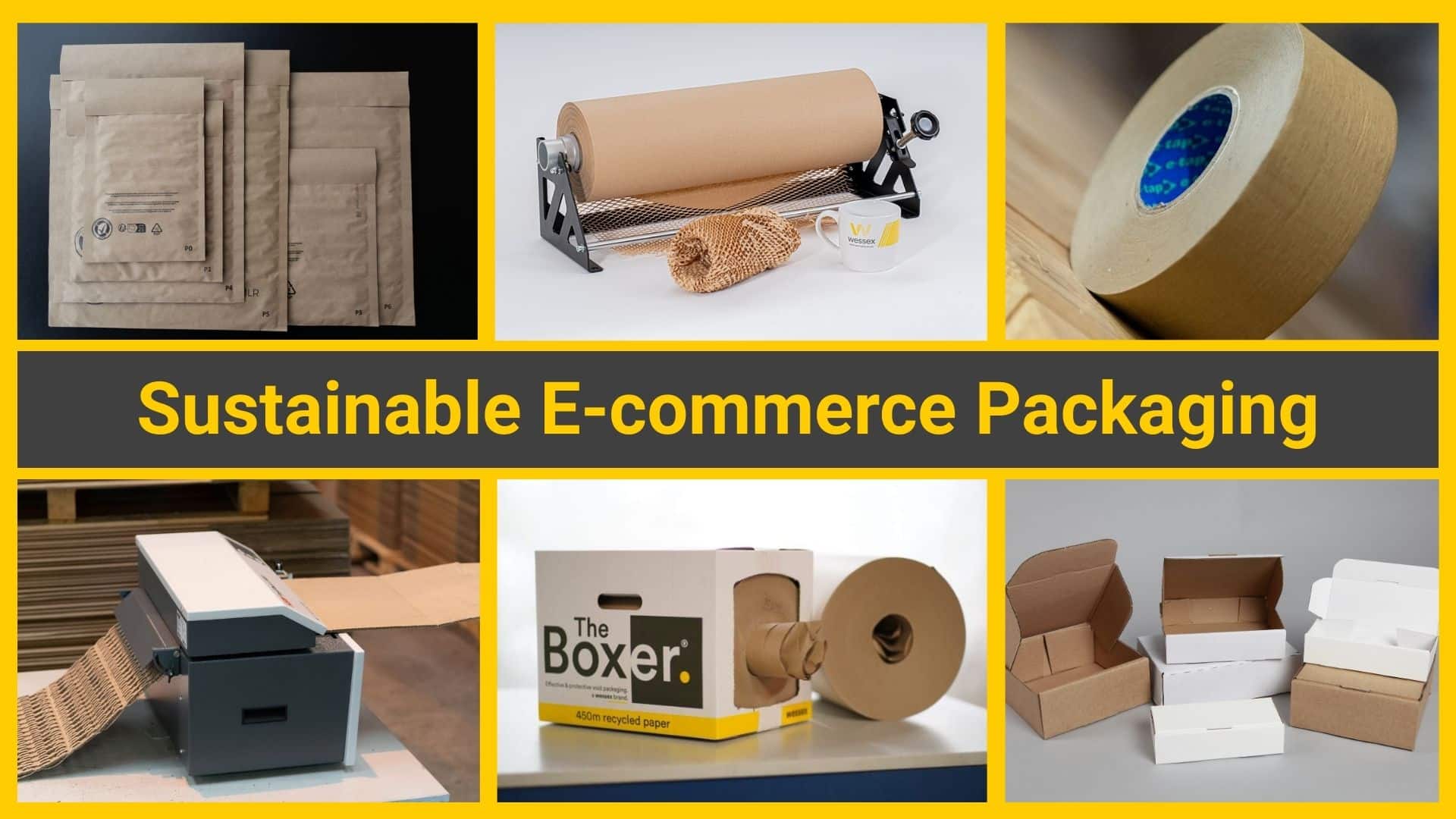 Sustainable E-commerce Packaging at Wessex Packaging