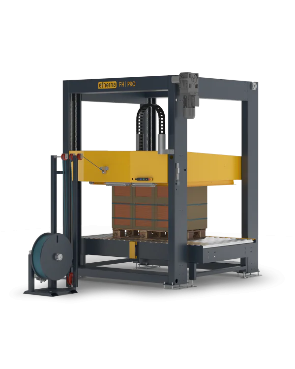Horizontal 4-column anti-vibration strapper from Wessex Packaging