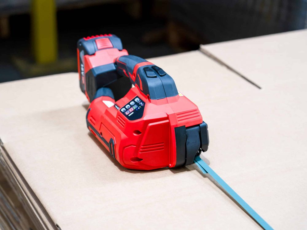 Portable Handheld Pallet Strapping Machine from Wessex Packaging