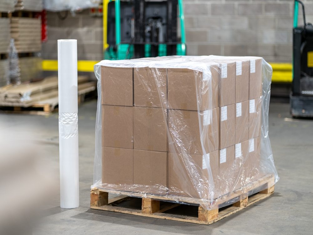 Polythene pallet bags and top sheets Wessex Packaging